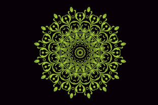 Green Mandala Graphic Design: Strategic Use in Art, Branding, and Decor