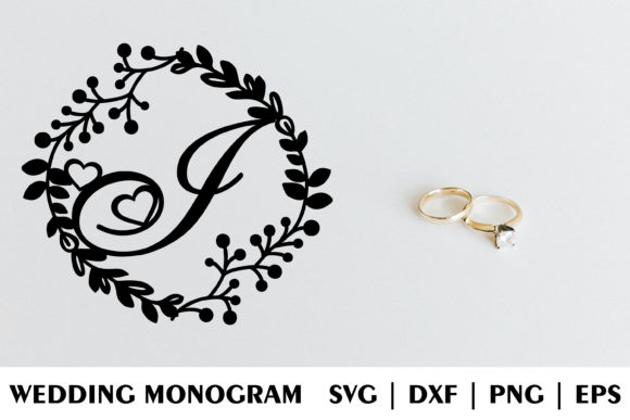 Letter I of Wedding Decorative Monogram: A Timeless Design for Modern Creators