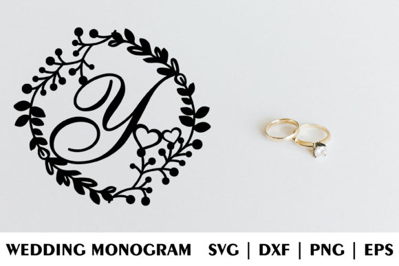 Letter Y of Wedding Decorative Monogram: A Unique Design for Personalized Wedding Decor