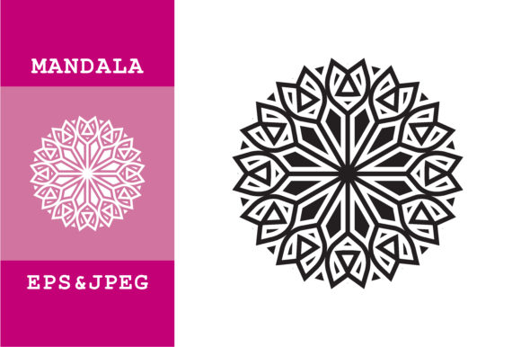 Mandala Decorative Ornament: A Versatile Design for Creative Expression and Practical Use