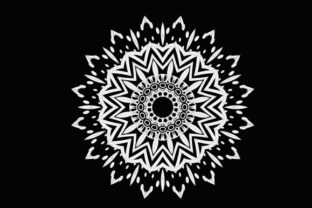 Mandala Graphic Design in White: A Versatile Tool for Creativity and Application