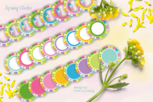 Spring Easter Round Frames: A Versatile Tool for Creative and Commercial Projects