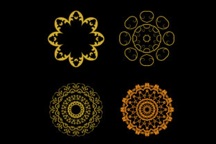 The Art and Versatility of Mandala 111: A Golden Design Bundle for Modern Creativity